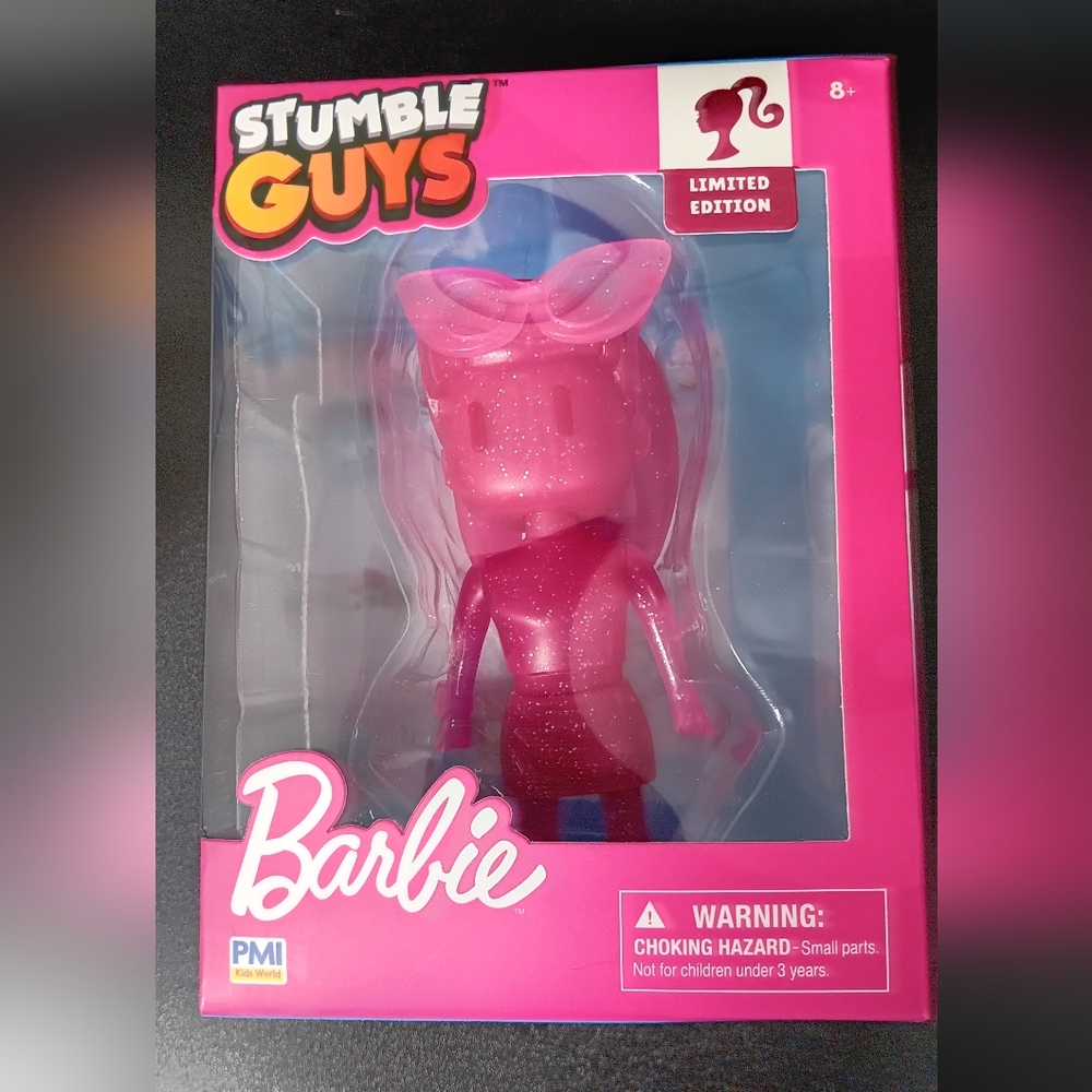 Sparkle Barbie Stumble Guys Limited Edition Toy - Pink (New)